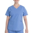 Scrubstar Women's Core Essentials Stretch VNeck Scrub Top WM01T893
