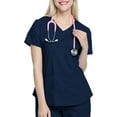 thumbnail image 1 of Scrubstar Women's Core Essentials V-Neck Scrub Top with Rounded Hem, 1 of 9