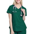 thumbnail image 1 of Scrubstar Women's Core Essentials V-Neck Scrub Top with Rounded Hem, 1 of 9