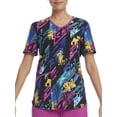 thumbnail image 1 of Scrubstar Women's Disney Lion King "Pattern Pride" V-Neck Print Scrub Top WM32T745LE, 1 of 5