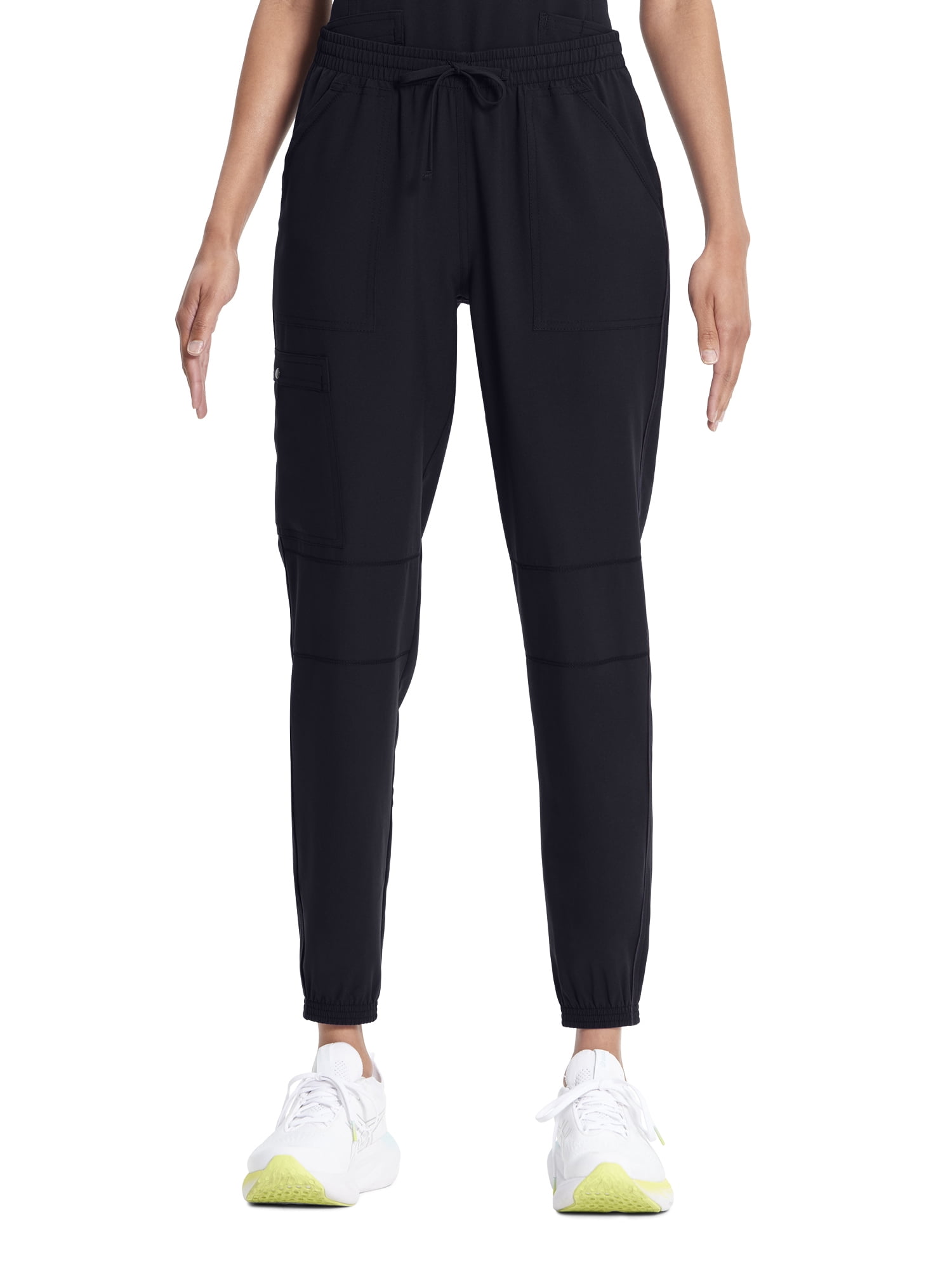 Scrubstar Women's Ethical Fabric Stretch Drawstring Jogger Cargo Scrub Pant, Sizes XS-3XL