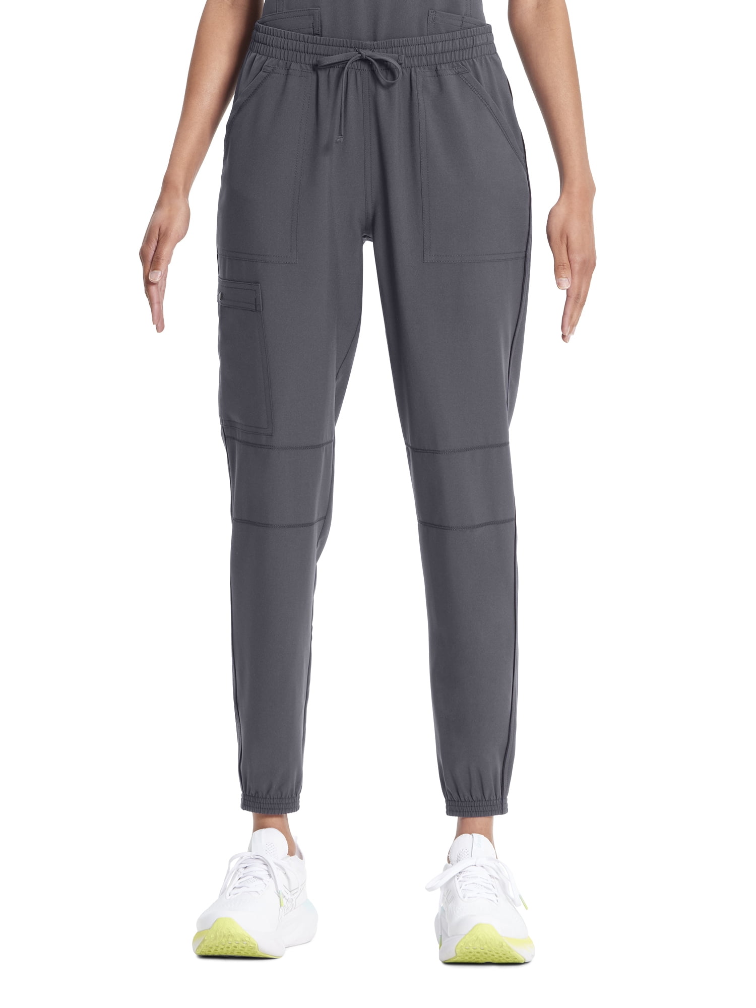 Scrubstar Women's Ethical Fabric Stretch Drawstring Jogger Cargo Scrub Pant