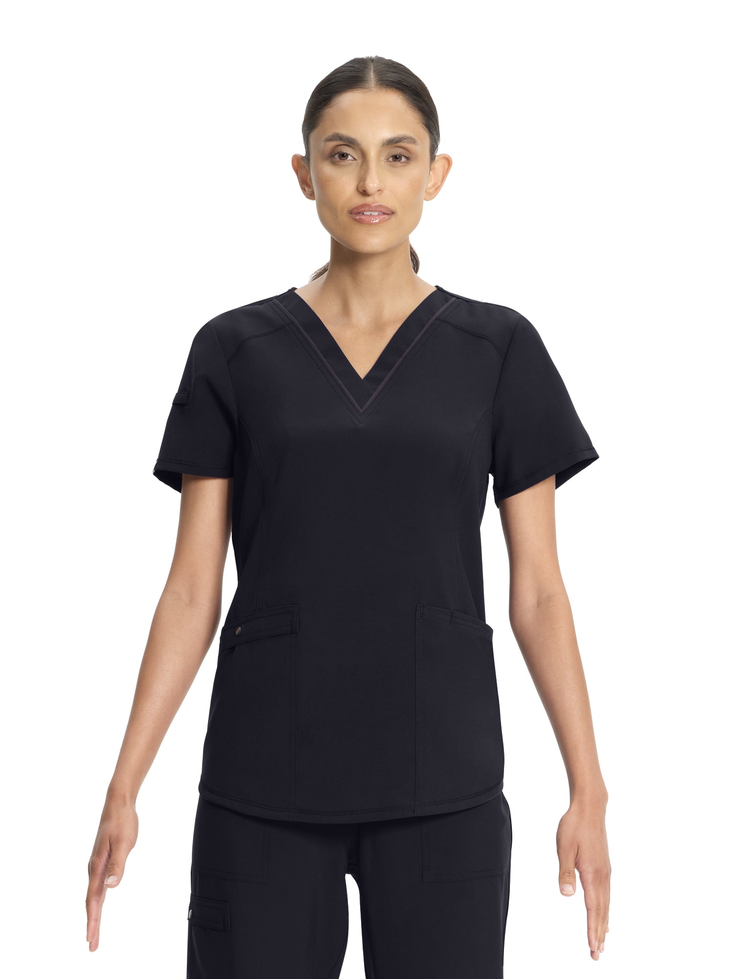 Scrubstar Women's Ethical Fabric Stretch V-Neck Top, Sizes XS-3XL
