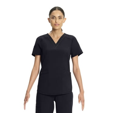 Scrubstar Women's Ethical Fabric Stretch V-Neck Top, Sizes XS-3XL