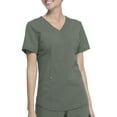 thumbnail image 1 of Scrubstar Women's Fashion Premium Ultimate Mock Wrap Scrub Top, 1 of 7
