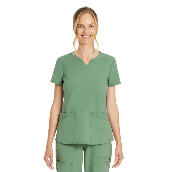 Scrubstar Women's Fashion Stretch V-Neck Scrub Top, Sizes XS-3XL
