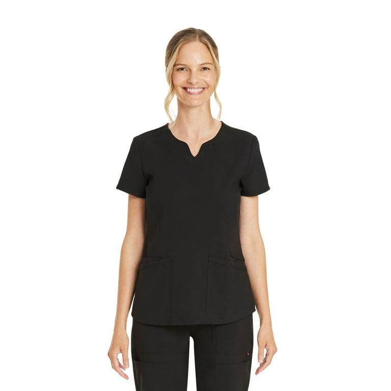 Scrubstar Women s Fashion Stretch V Neck Scrub Top Sizes XS 3XL