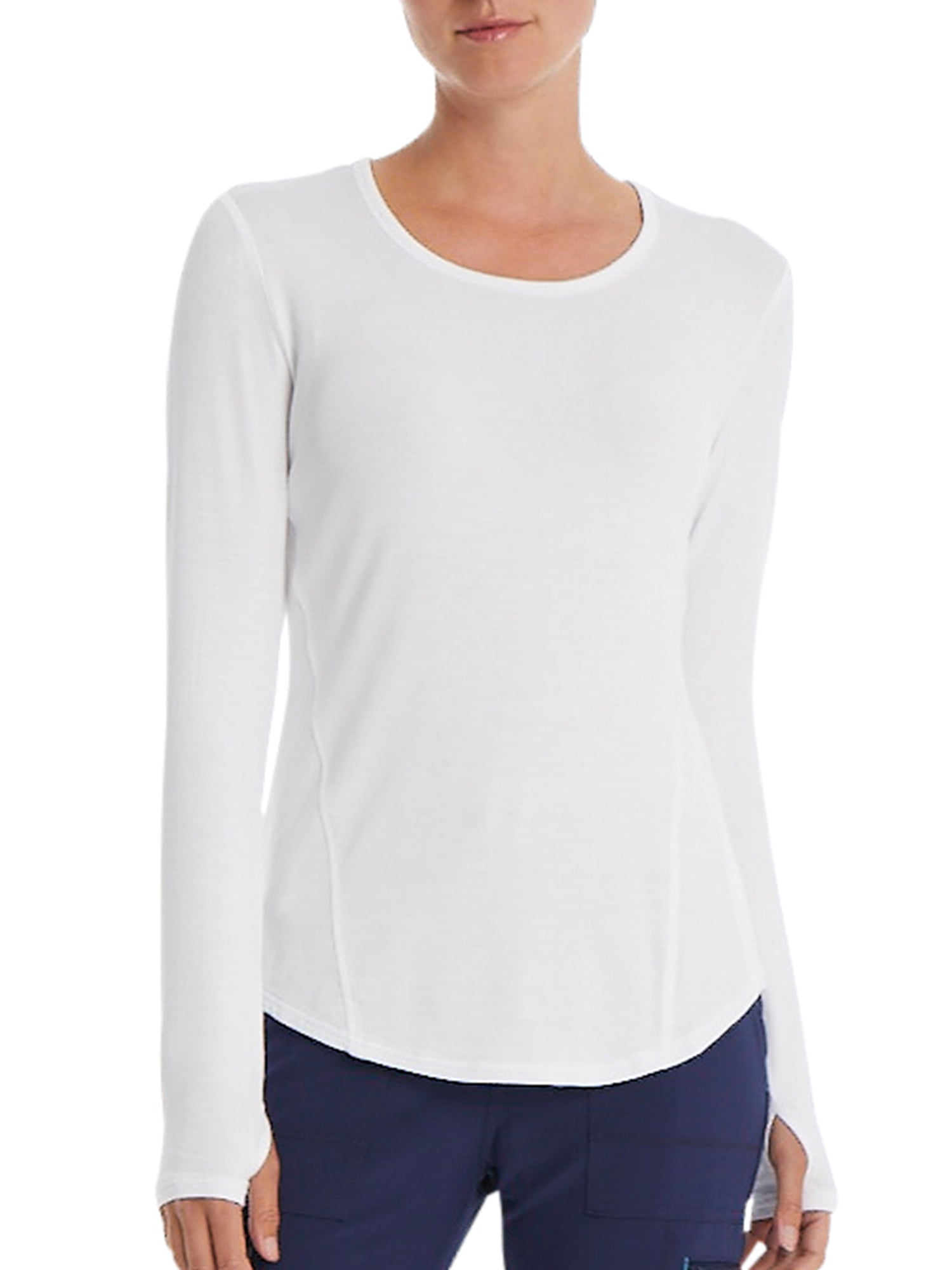 Scrubstar Women's Long Sleeve Active Knit Underscrub WD606