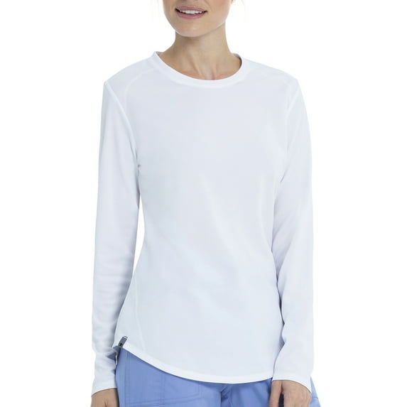 Scrubstar Women's Long Sleeve Soft Mesh Performance Underscrub