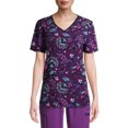 thumbnail image 1 of Scrubstar Women's "Lovely Paisley" V-Neck Print Scrub Top, 1 of 6