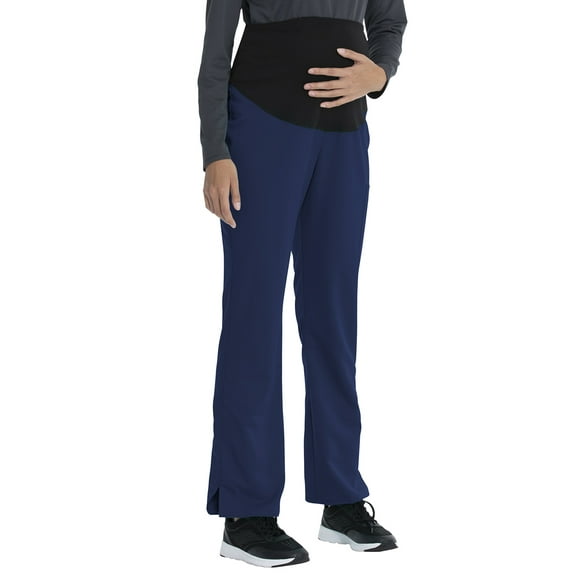 Scrubstar Women's Maternity Flexible Stretch Knit Panel Pull-On Cargo Scrub Pant WD000