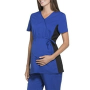 Scrubstar Women's Maternity Stretch Rayon Flexible Scrub Top