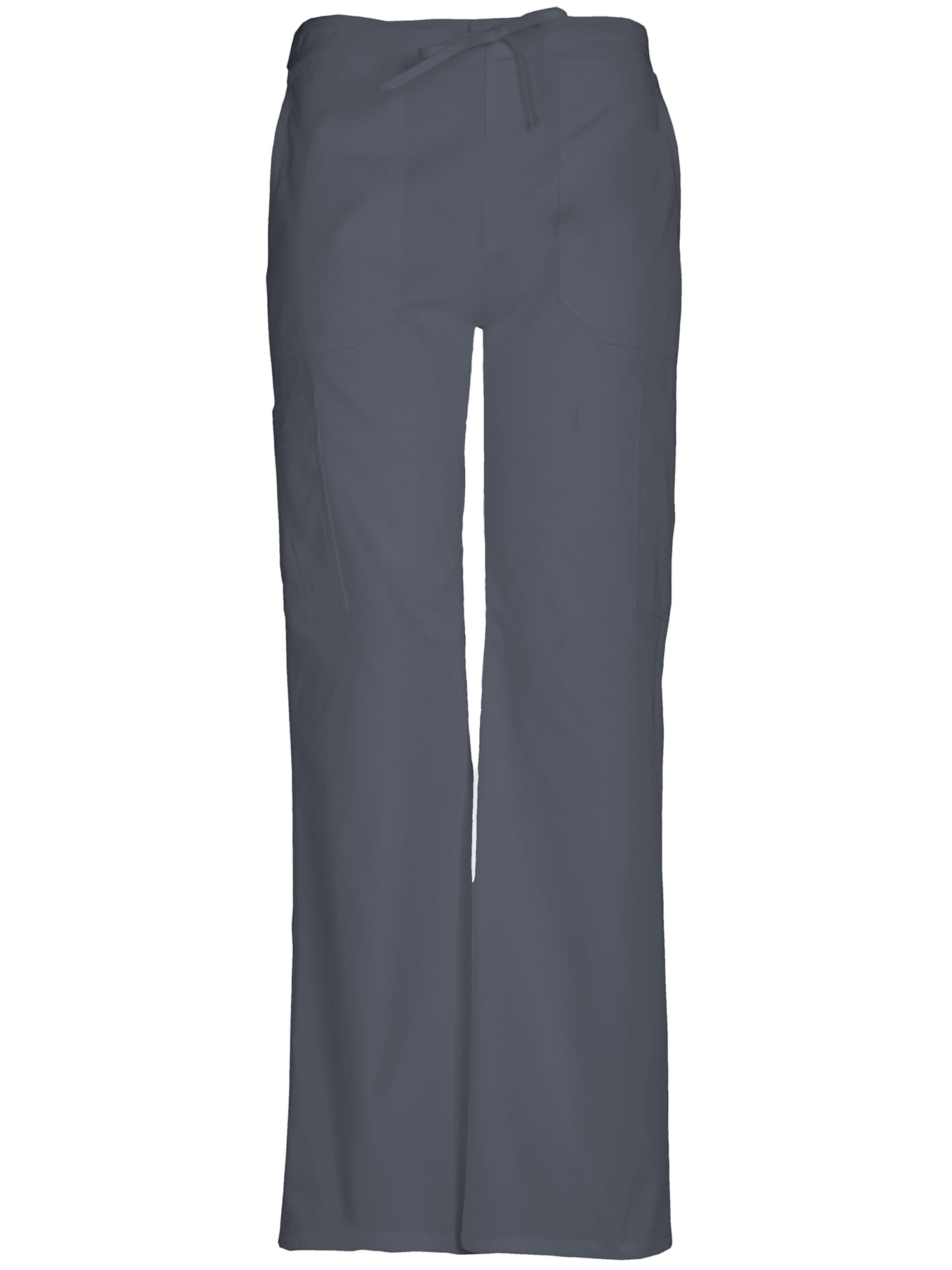 Scrubstar Women's Petite Fashion Essentials Drawstring Cargo Scrub Pant