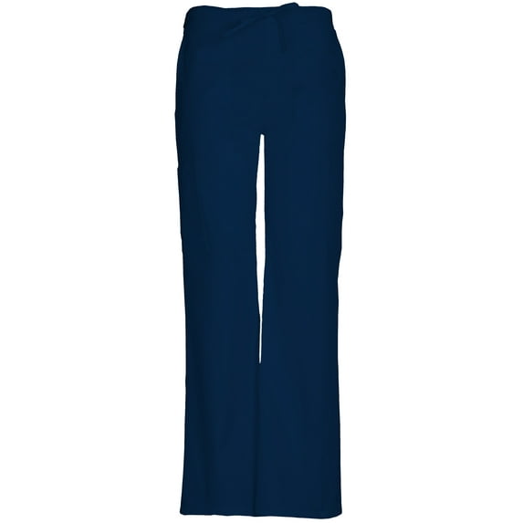 Scrubstar Women's Petite Fashion Essentials Drawstring Cargo Scrub Pant