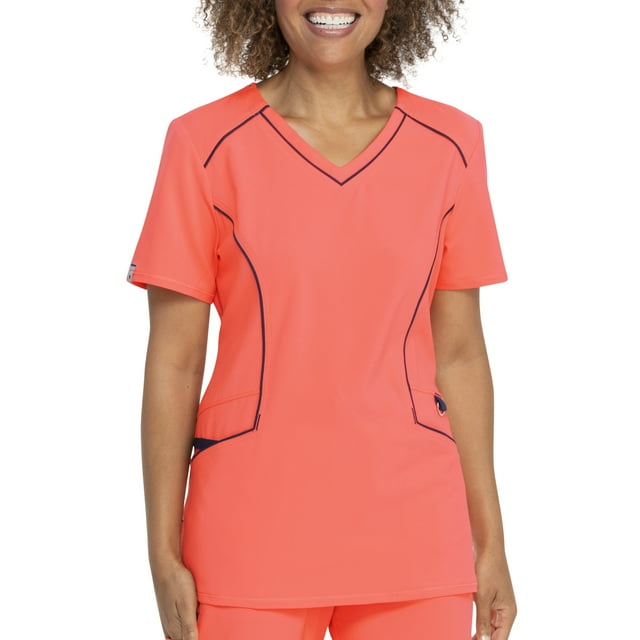 Scrubstar Women's Premium Collection Active VNeck Scrub Top
