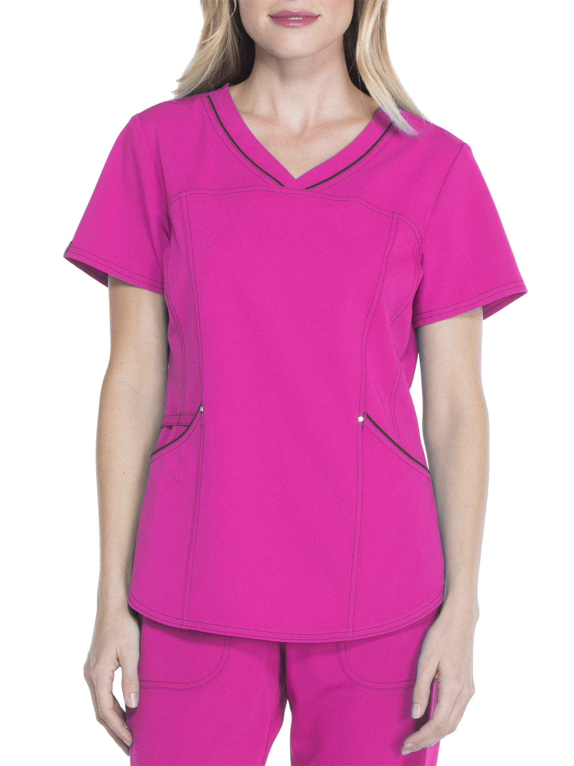 Scrubstar Women's Premium Collection Stretch Rayon Scrub Top