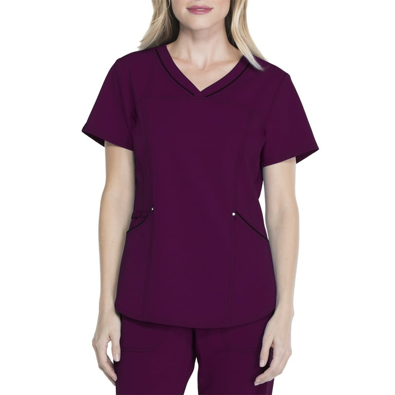 Scrubstar Women s Premium Collection Stretch Rayon Scrub Top