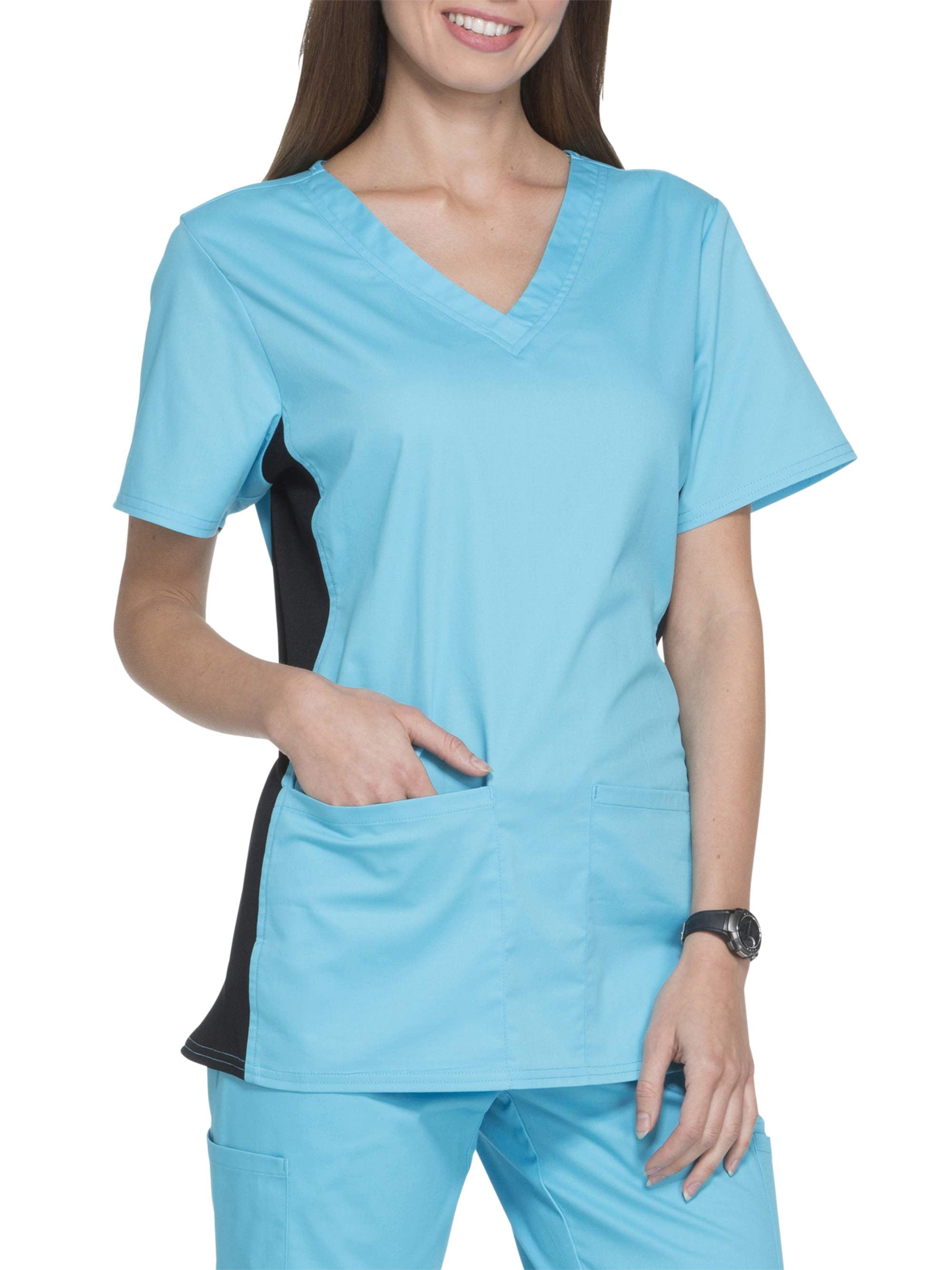 Scrubstar Women's Premium Collection VNeck Flex Stretch Scrub Top