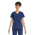 Scrubstar Women's Premium Performance Stretch Double VNeck Scrub Top
