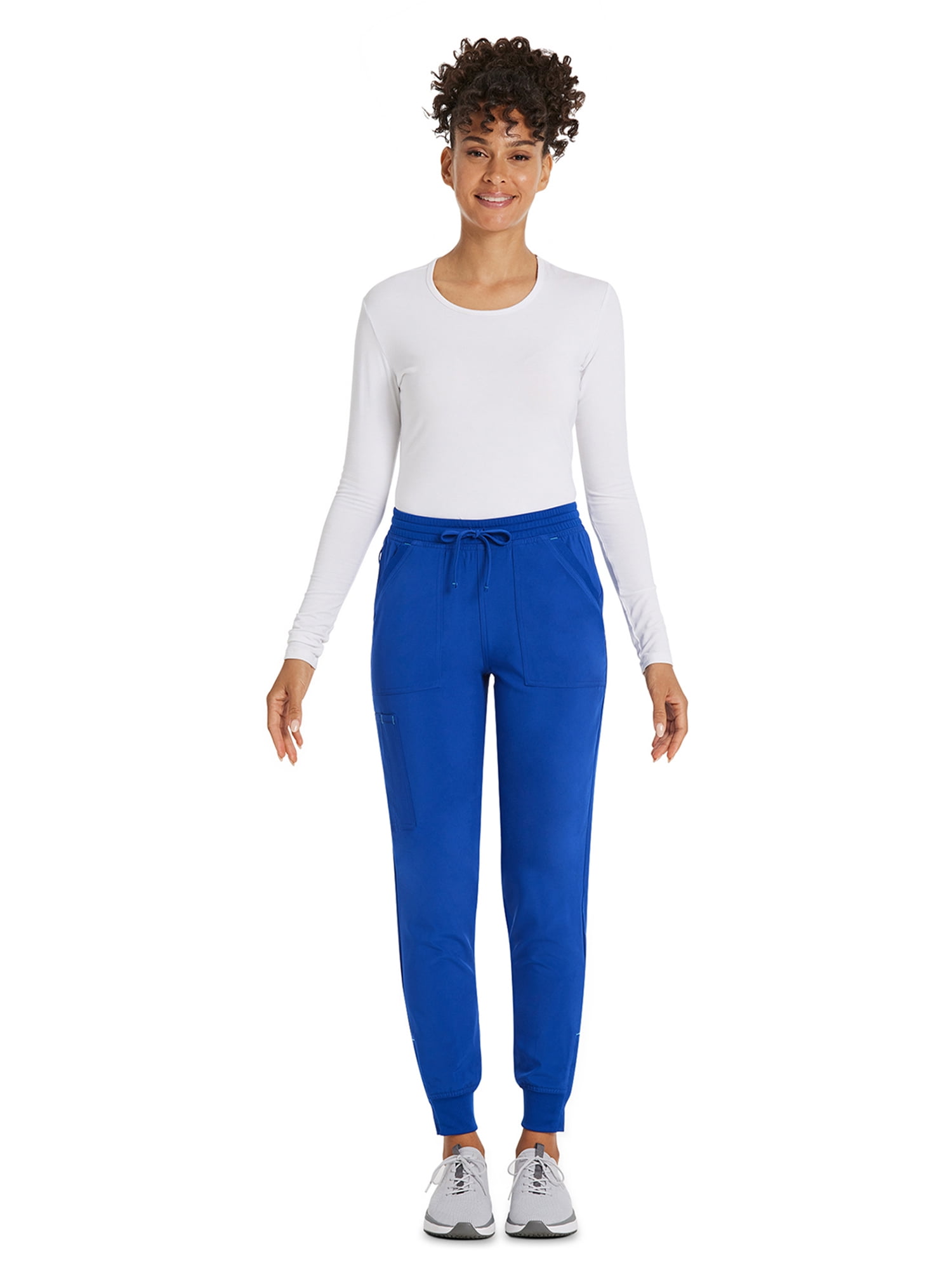 Scrubstar Women's Premium Performance Stretch Drawstring Jogger Cargo Scrub Pant