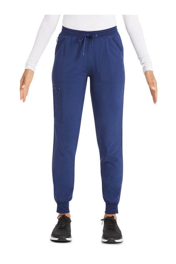 Women's Premium Performance Stretch Drawstring Jogger Cargo Scrub Pant