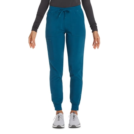 Scrubstar Women's Premium Performance Stretch Drawstring Jogger Cargo Scrub Pant