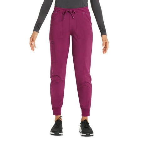 Scrubstar Women's Premium Performance Stretch Drawstring Jogger Cargo Scrub Pant