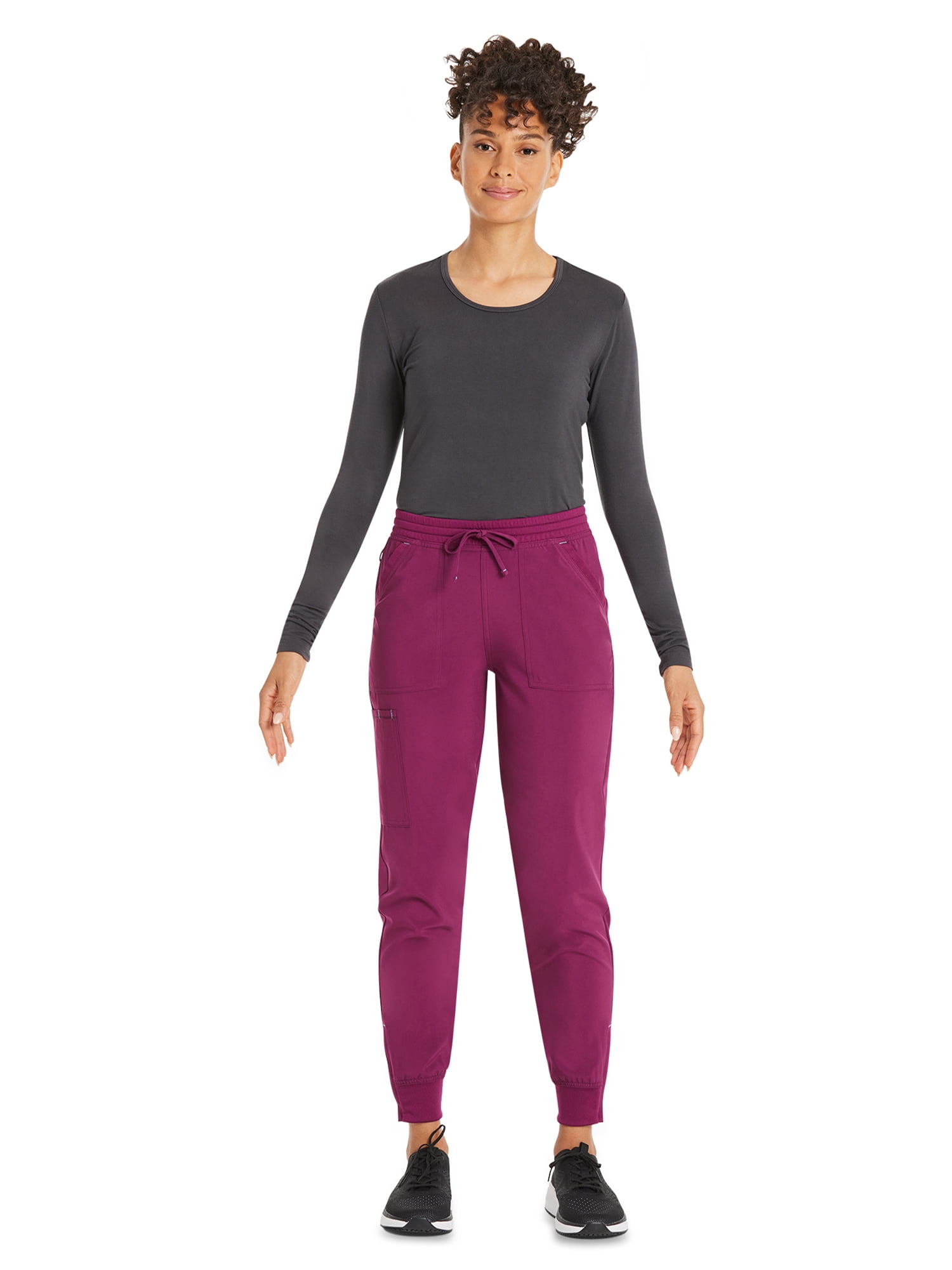 Scrubstar Women's Premium Performance Stretch Drawstring Jogger Cargo Scrub Pant