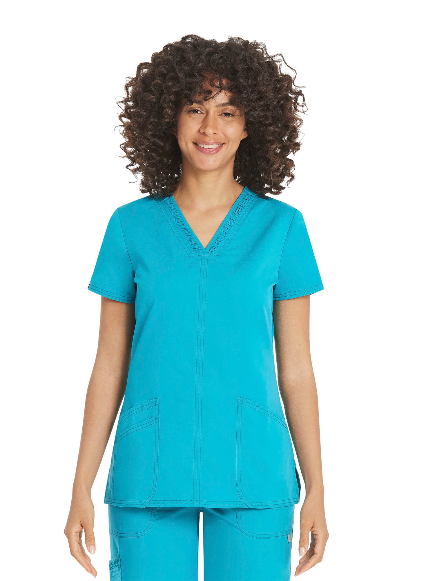 Scrubstar Women's Premium Ultimate Stretch VNeck Scrub Top, Sizes XS