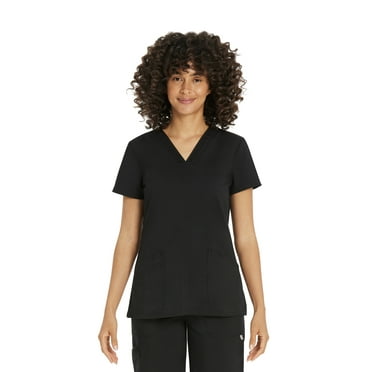 Scrubstar Women's Premium Ultimate Stretch V-Neck Scrub Top