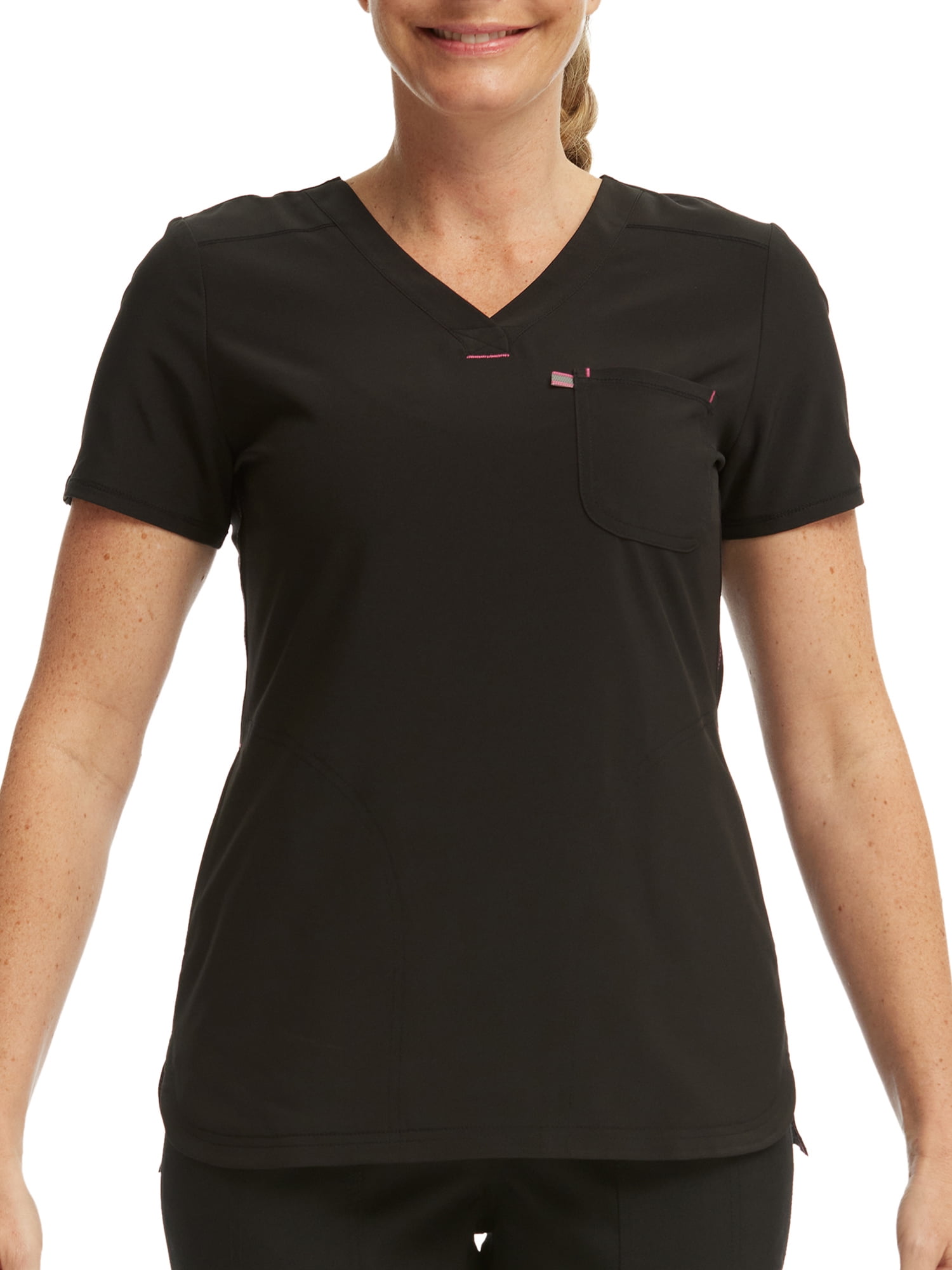 Scrubstar Women's Seasonal Henley Top WM42T671C