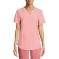 thumbnail image 1 of Scrubstar Women's Seasonal Solid Active V-Neck Scrub Top, 1 of 5