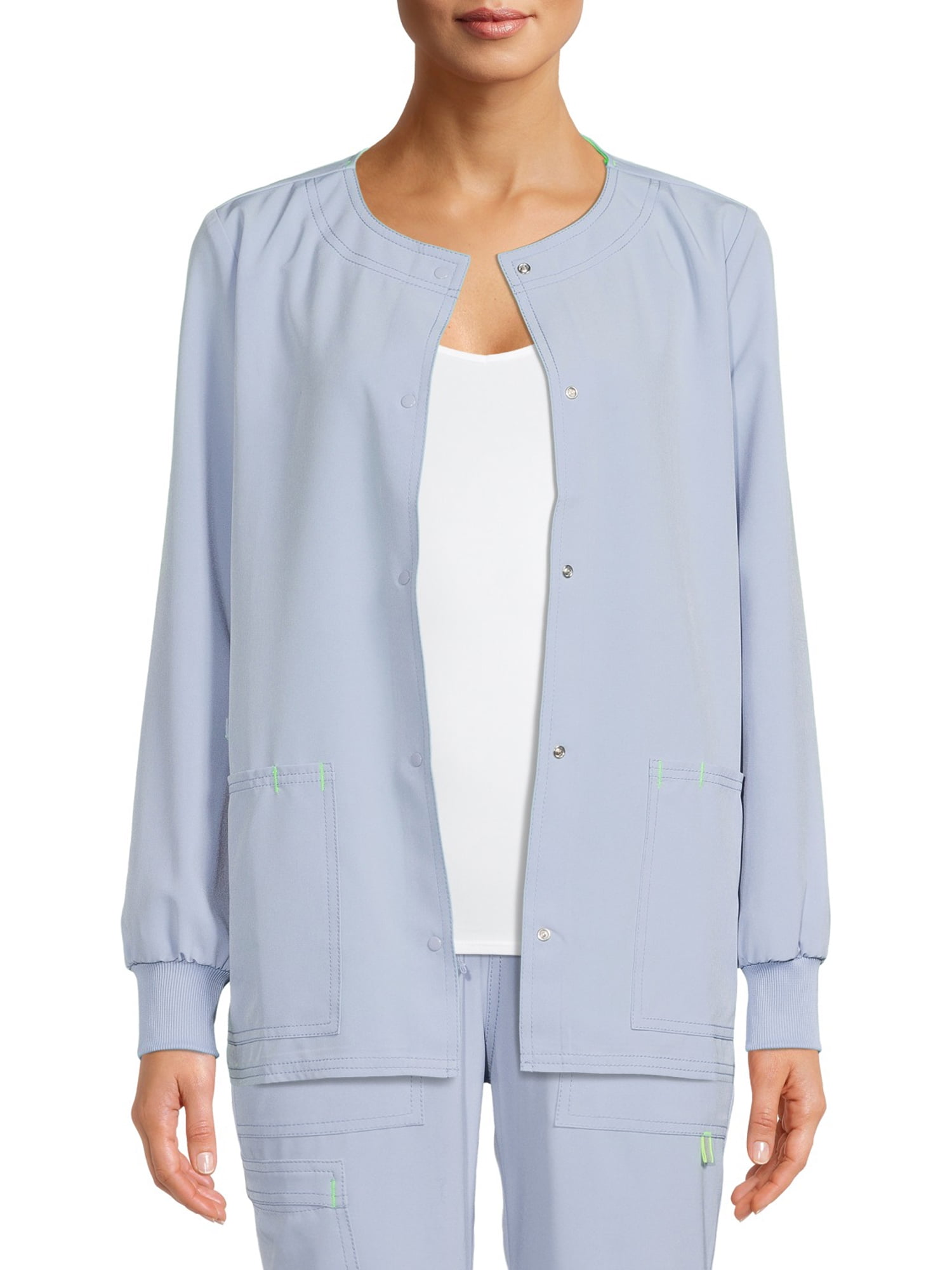 Scrubstar Women's Seasonal Solid Warm Up Scrub Jacket