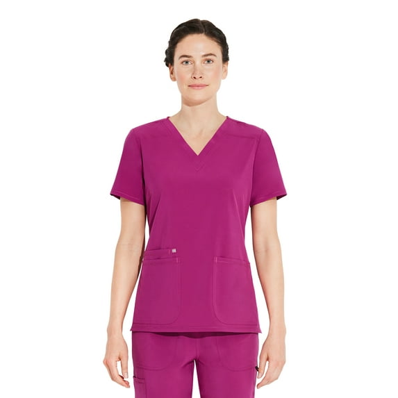 Scrubstar Women's Short Sleeve V-Neck Scrub Top