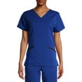 thumbnail image 1 of Scrubstar Women's Solid V-Neck Scrub Top, 1 of 6