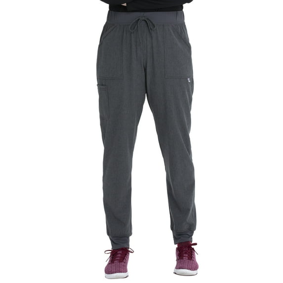 Scrubstar Women's Supreme Stretch Antimicrobial Heather Yoga Jogger Scrub Pant WM01P097