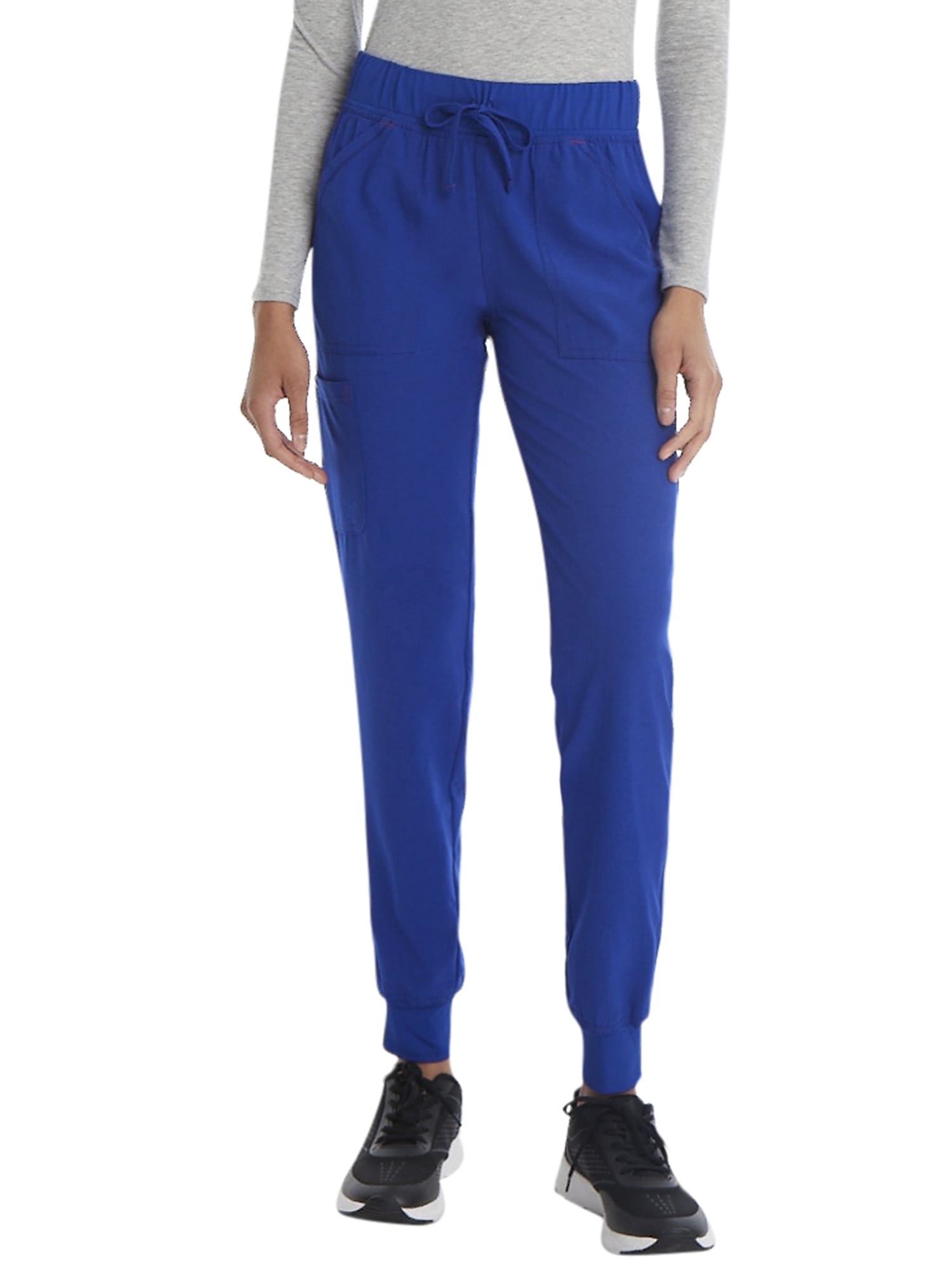 Scrubstar Women's Supreme Stretch Antimicrobial Heather Yoga Jogger