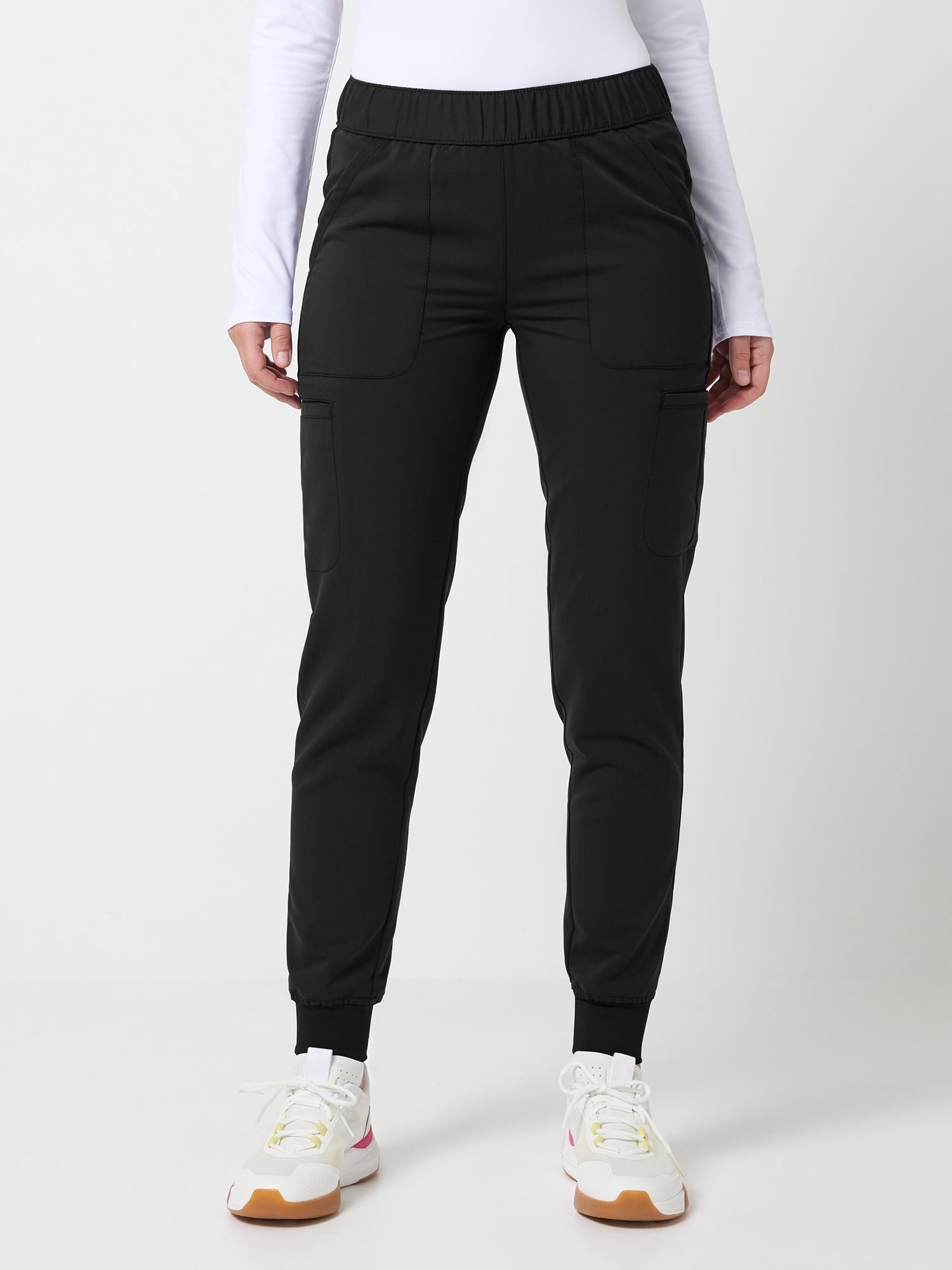 Scrubstar Ultimate Women’s Antimicrobial Cargo Jogger Scrub Pant, Sizes XS–3XL