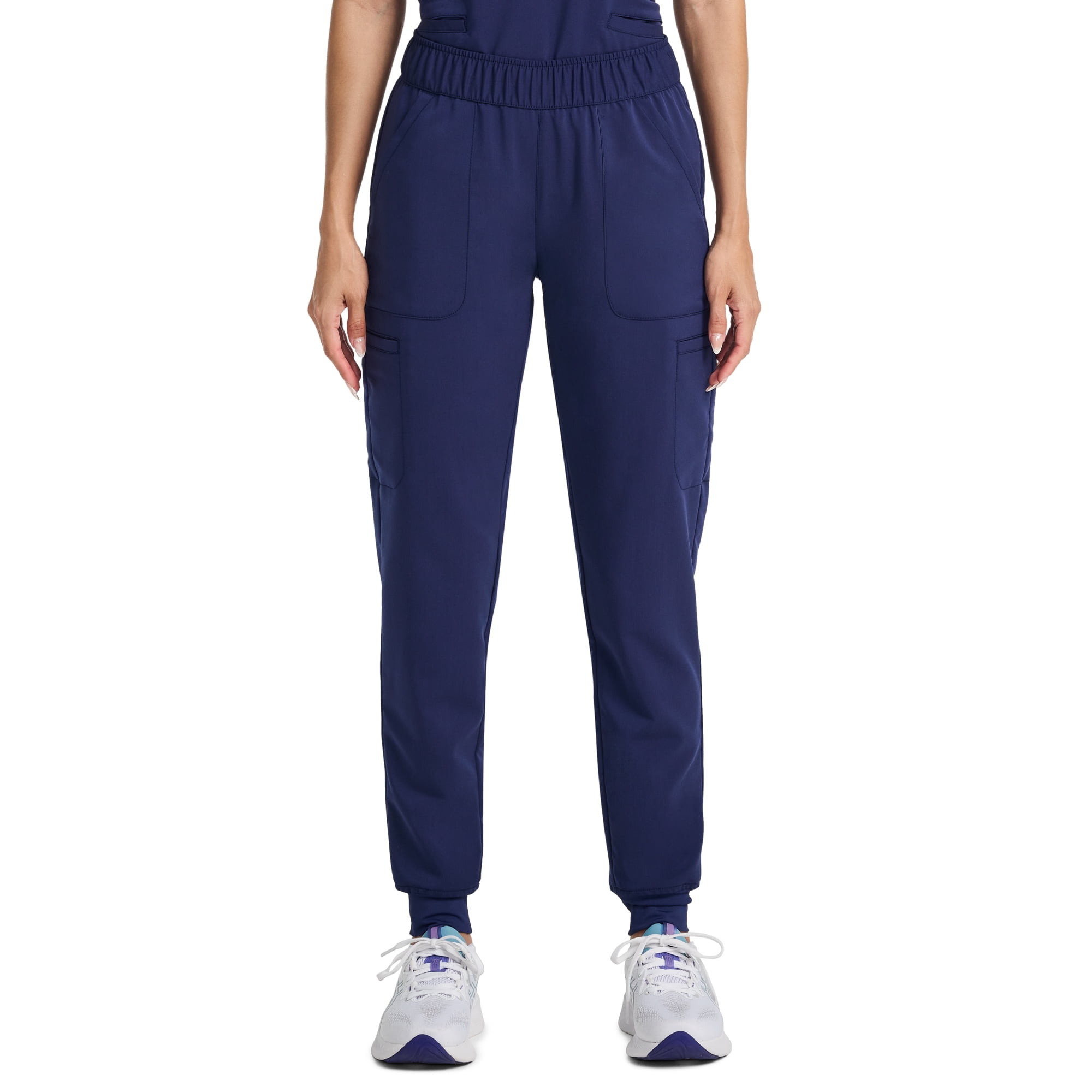 Scrubstar Women's Ultimate Stretch Drawstring Jogger Cargo Scrub Pant, Sizes XS-3XL