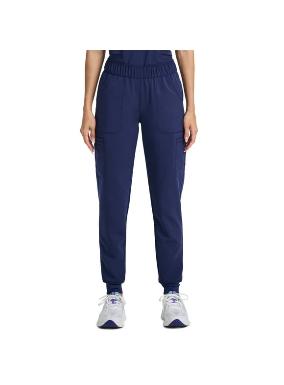 Scrubstar Women's Ultimate Stretch Drawstring Jogger Cargo Scrub Pant, Sizes XS-3XL