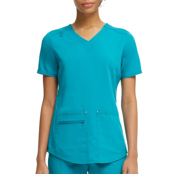 Scrubstar Women's Ultimate Stretch Twill Criss Cross V-Neck Scrub Top WM12T900A