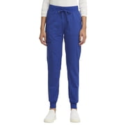 Scrubstar Women's Ultimate Stretch Twill Yoga Drawstring Cargo Jogger Scrub Pant Petite WM12B104AP