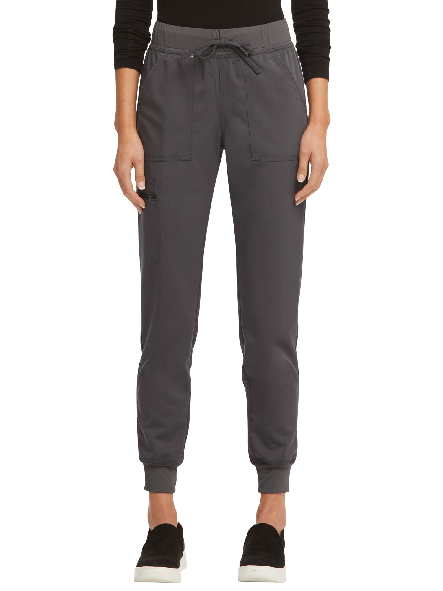 Scrubstar Women's Ultimate Stretch Twill Yoga Drawstring Cargo Jogger