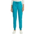 Scrubstar Women's Ultimate Stretch Twill Yoga Drawstring Cargo Jogger