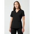 thumbnail image 1 of Scrubstar Ultimate Women’s Antimicrobial Welt Pocket V-Neck Scrub Top, Sizes XS–3XL, 1 of 9