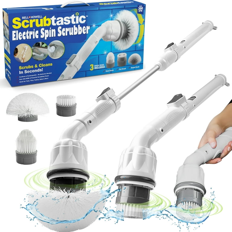 Yrmaups Multi-Function Electric Spin Scrub-BER Washing Brushes