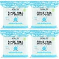 Scrubzz Rinse Free Bath Sponge, No Rinse Bath Wipes 100 Count 4