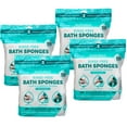 Scrubzz Rinse Free Bath Sponge, No Rinse Bath Wipes, Sensitive Skin