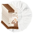 thumbnail image 1 of Scrubzz Rinse Free Shampoo Caps, Shampoo Caps for Bedridden Patients, Hair Washing Shower Caps for Elderly, Waterless Microwavable Hospital Caps No Rinsing Required - Coconut Vanilla - 12 Pack, 1 of 7