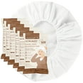 thumbnail image 1 of Scrubzz Rinse Free Shampoo Caps, Shampoo Caps for Bedridden Patients, Hair Washing Shower Caps for Elderly, Waterless Microwavable Hospital Caps No Rinsing Required - Coconut Vanilla - 6 Pack, 1 of 7